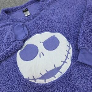 Nightmare‎ Before Christmas Jack Skellington Purple Faux Fur Halloween